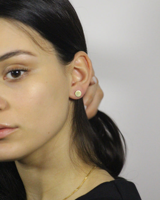 8.2mm Stud Earrings in 9ct Yellow Gold