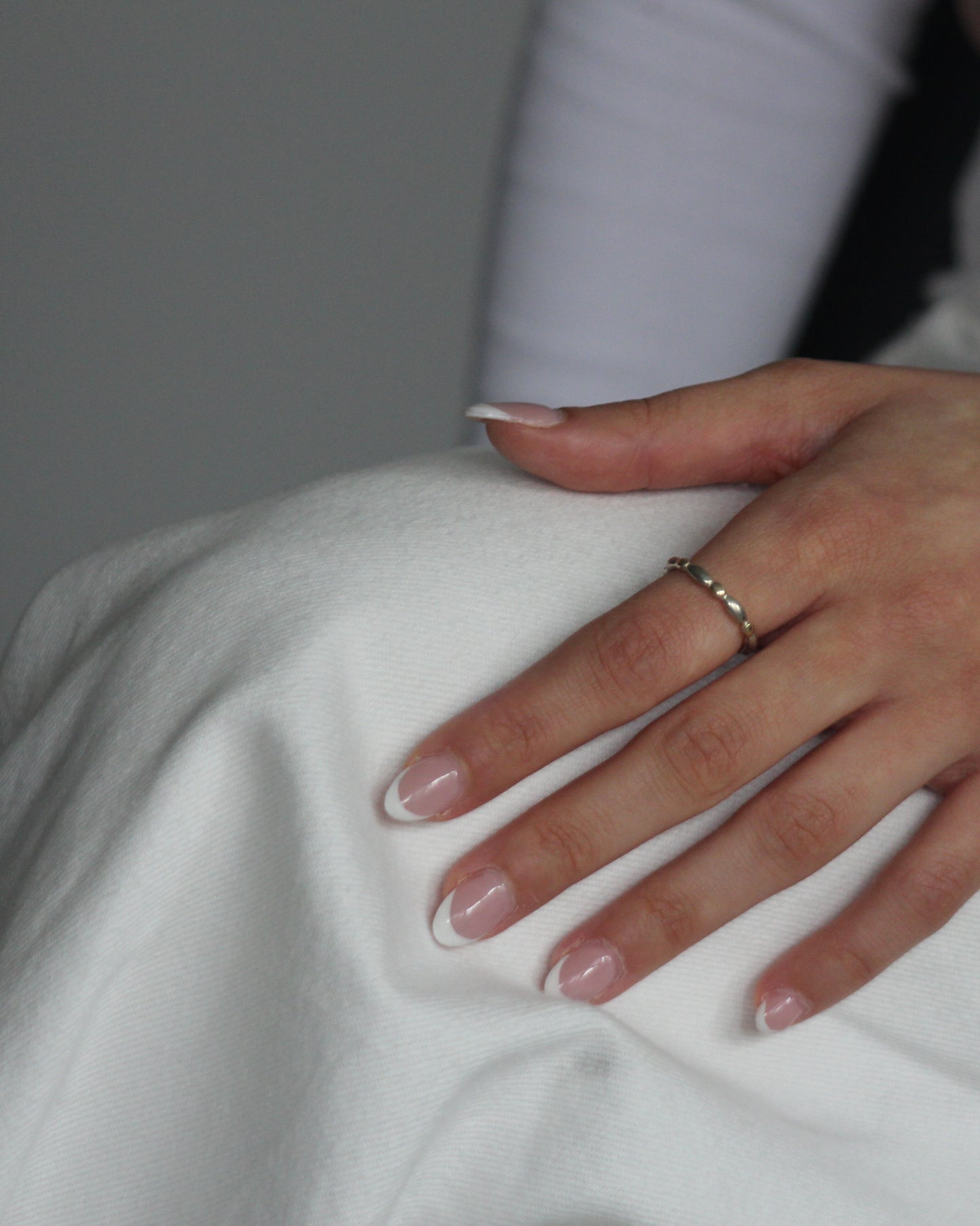 Patterned Ring in Sterling Silver