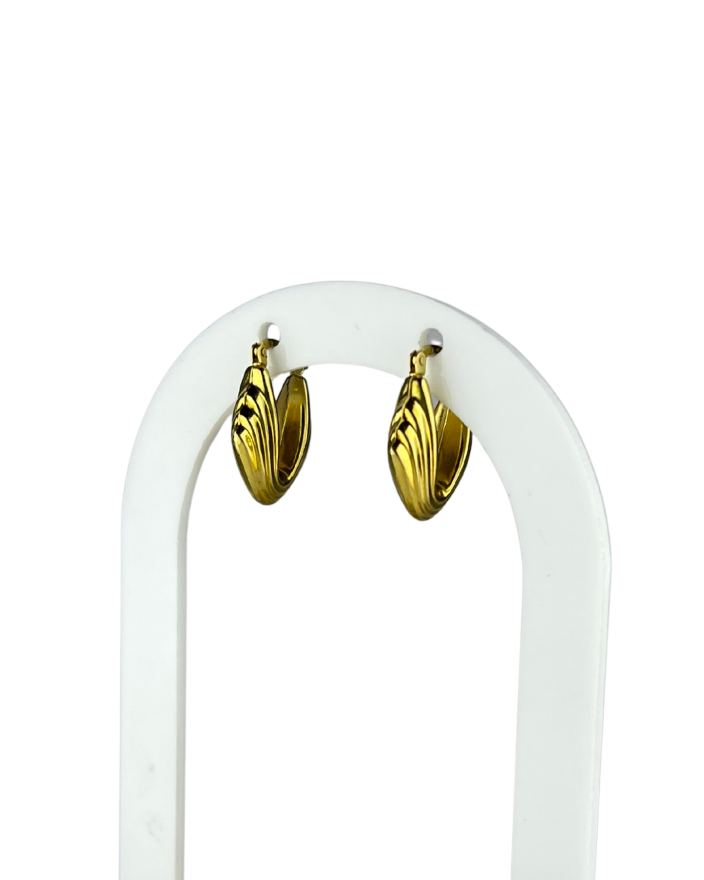 16.5mm Hoop Earrings in 9ct Yellow Gold