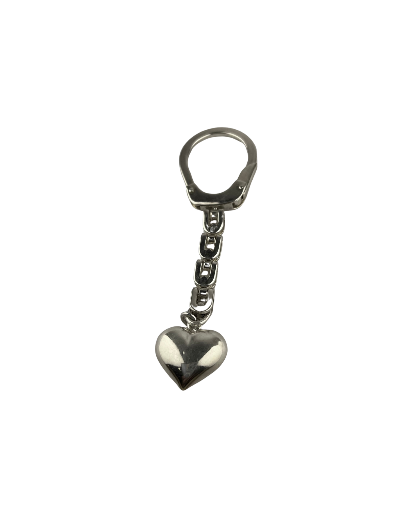 Heart Keychain in Sterling Silver