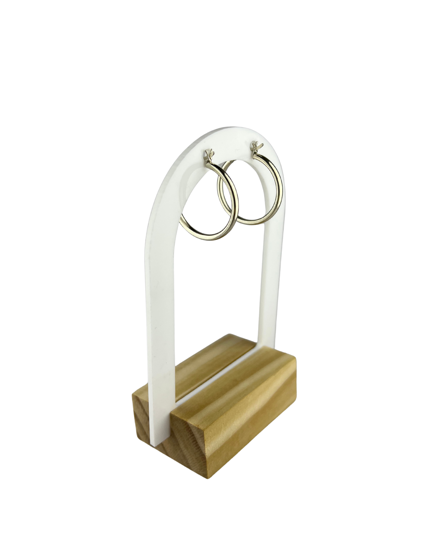 25mm Hoop Earrings in Sterling Silver