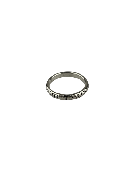 Love Ring in Sterling Silver