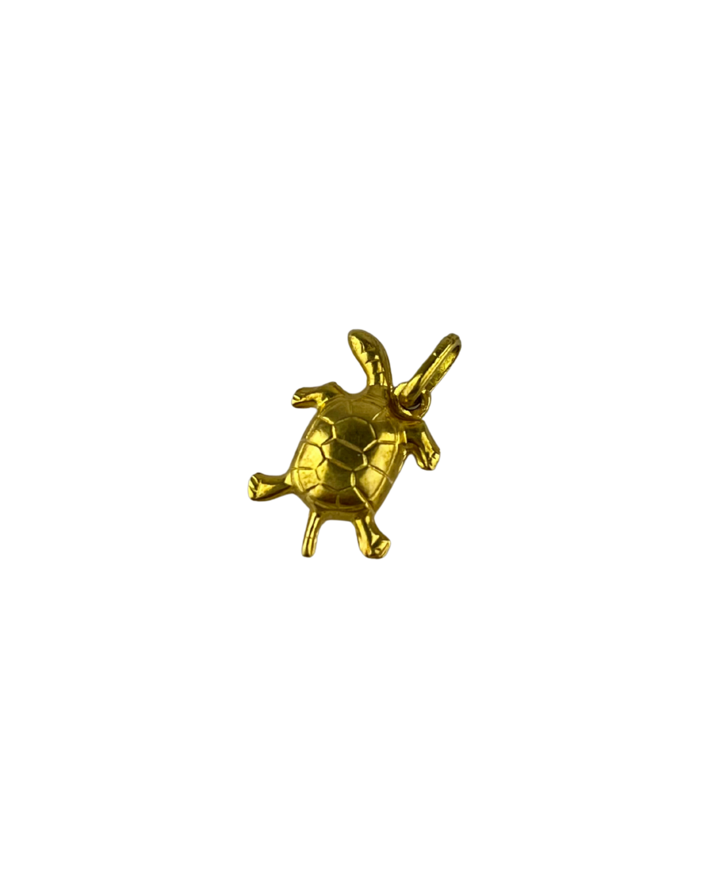 Turtle Pendant in 9ct Yellow Gold