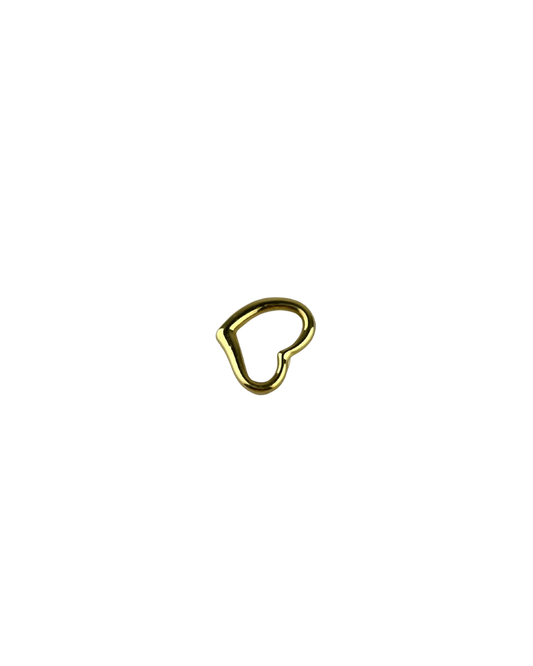 Loop Heart Pendant in 9ct Yellow Gold