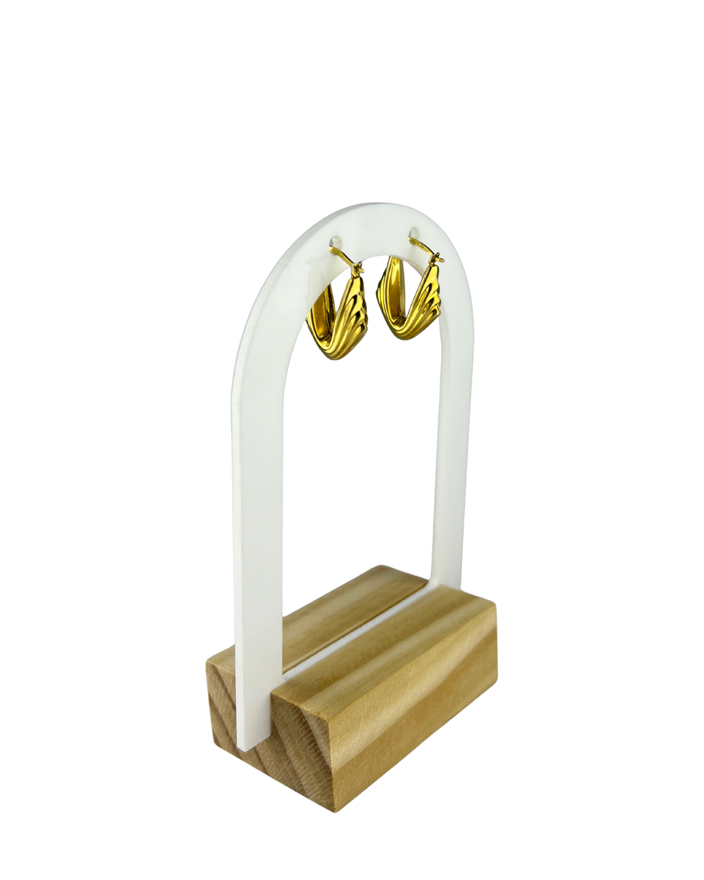 16.5mm Hoop Earrings in 9ct Yellow Gold