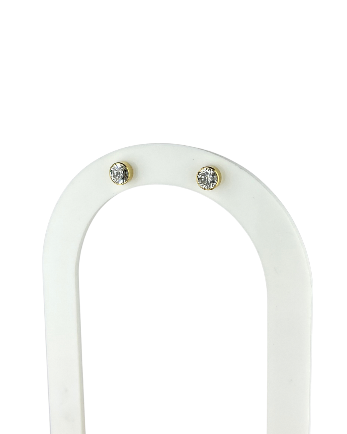 5.5mm Stud Earrings in 9ct Yellow Gold