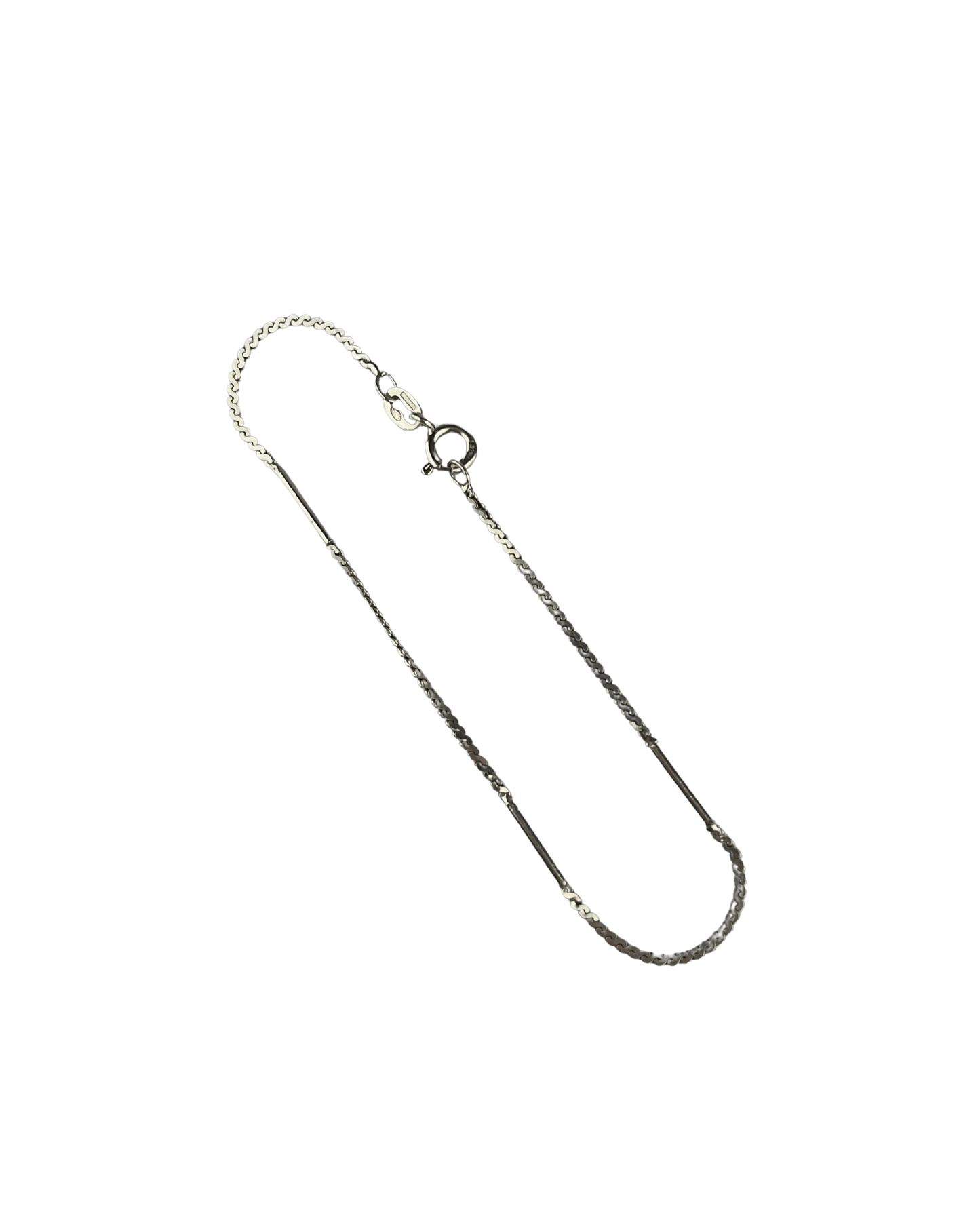 19cm Solid Bracelet in Sterling Silver