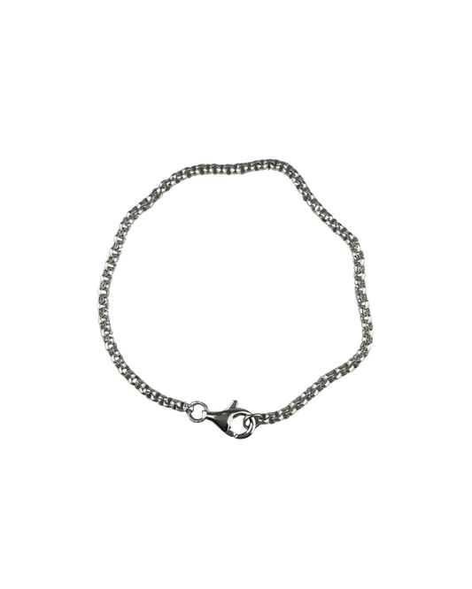 21cm Solid Belcher Bracelet in Sterling Silver