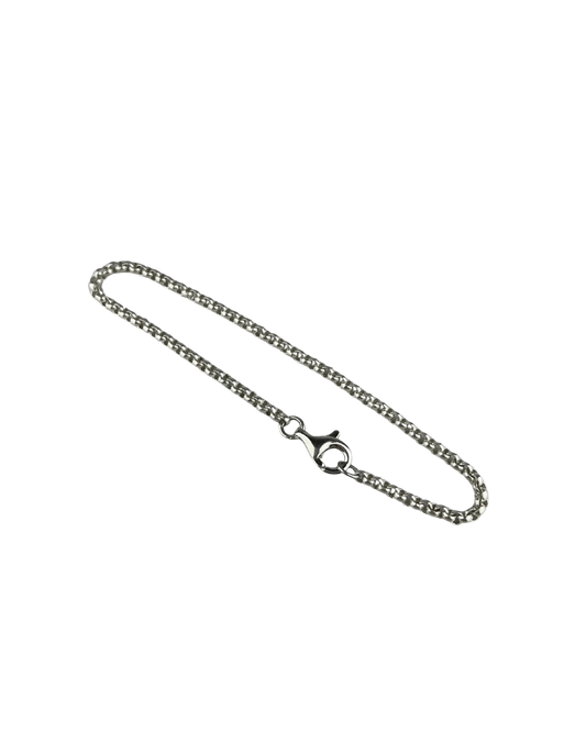 21cm Solid Belcher Bracelet in Sterling Silver