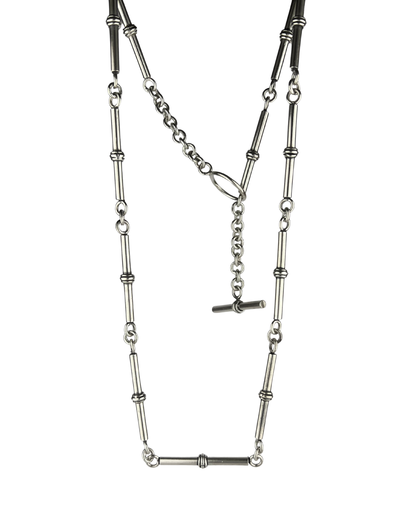 59cm Solid Bar Chain in Sterling Silver