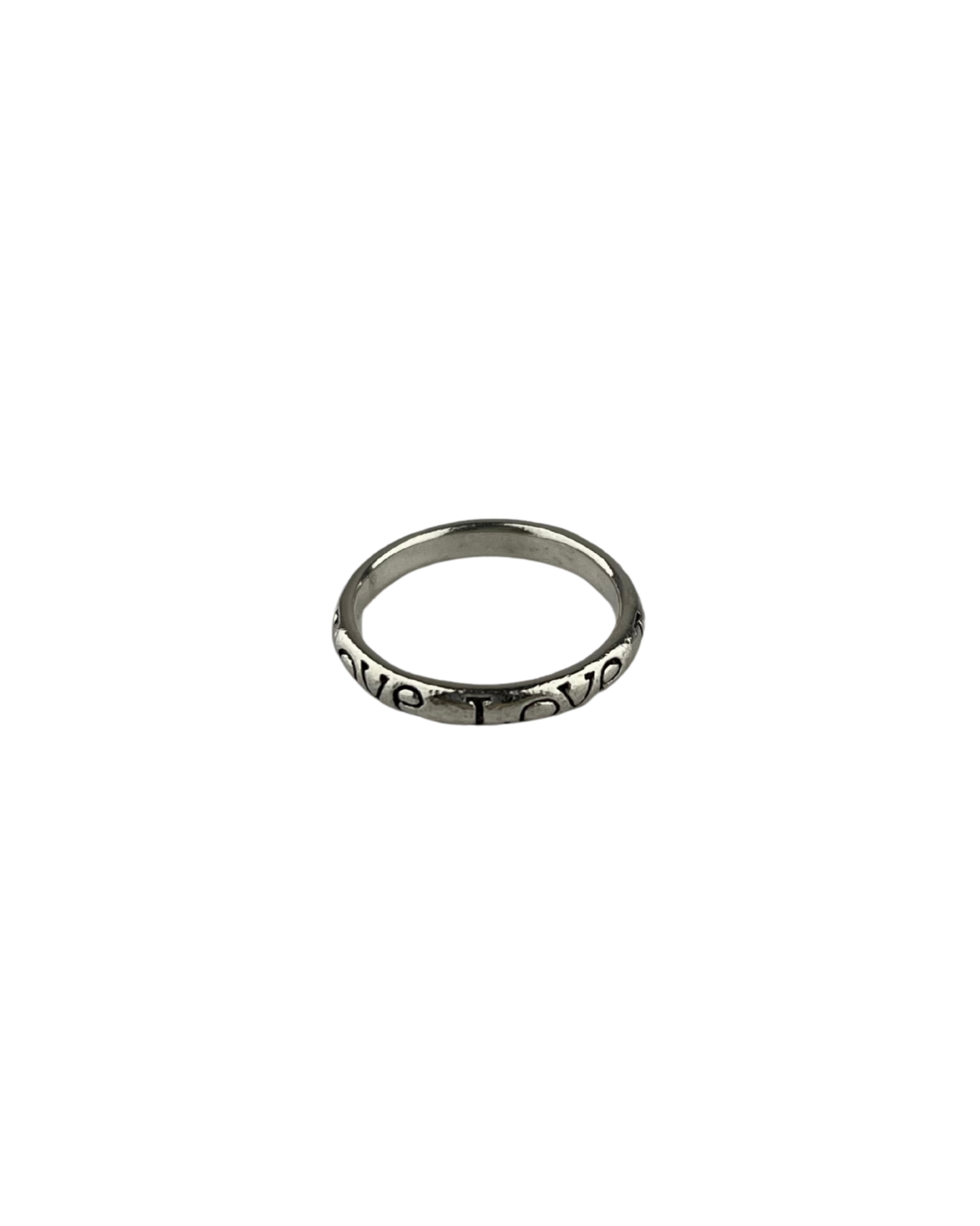 Love Ring in Sterling Silver