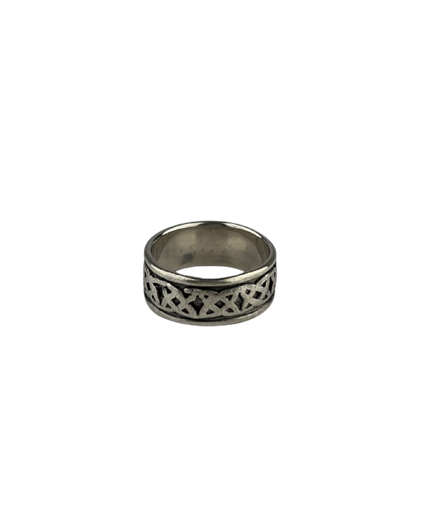 Celtic Pattern Ring in Sterling Silver