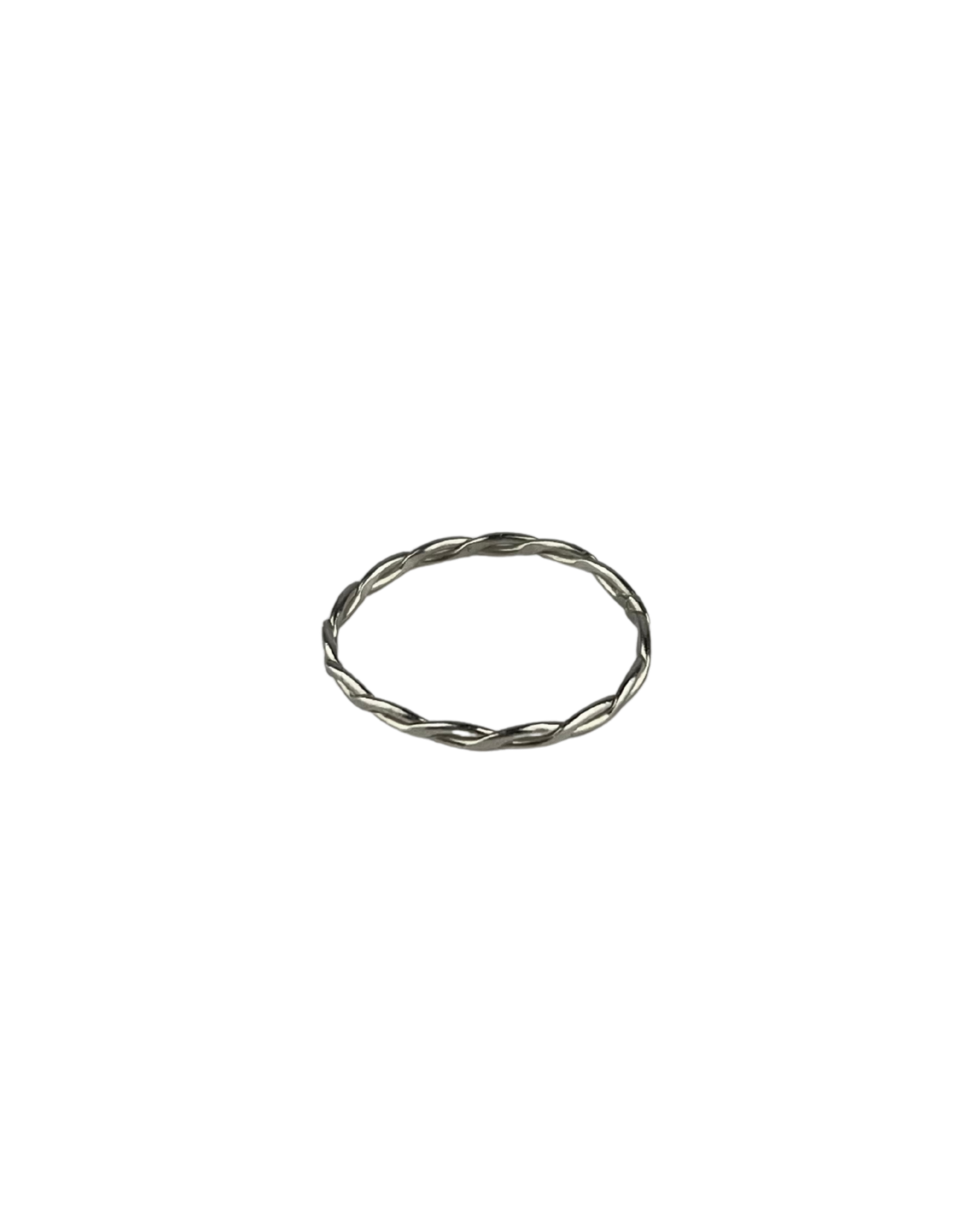 Woven Ring in Sterling Silver