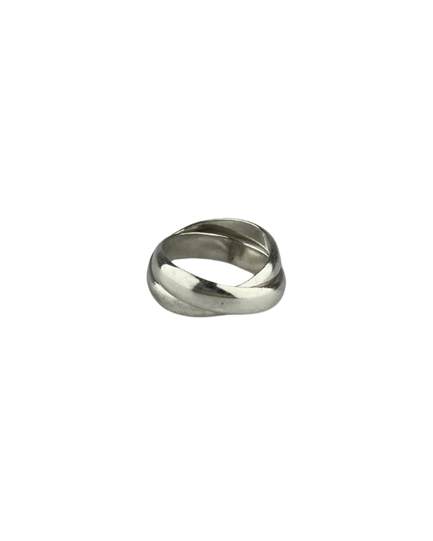 Duo Ring in Sterling Silver