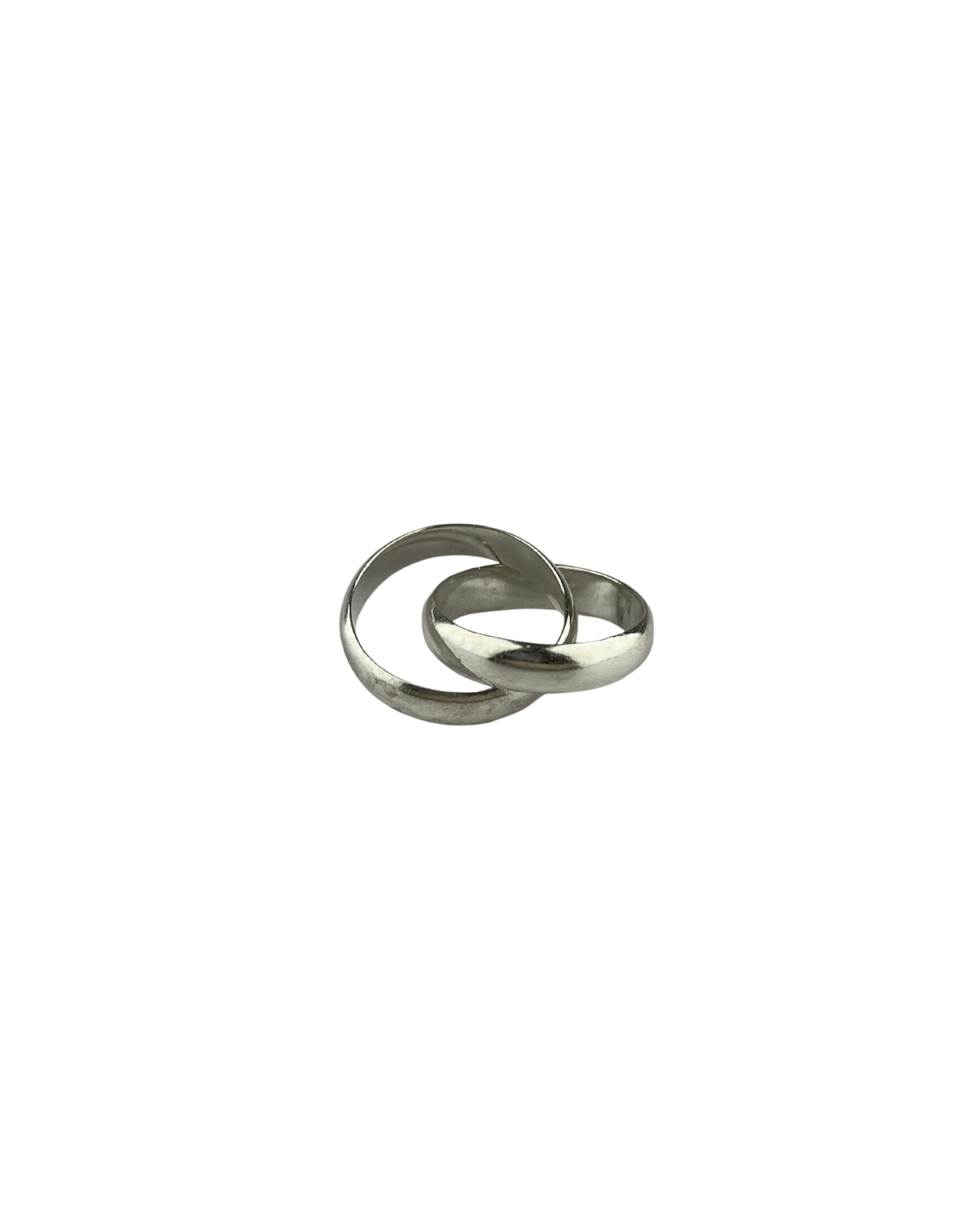 Duo Ring in Sterling Silver