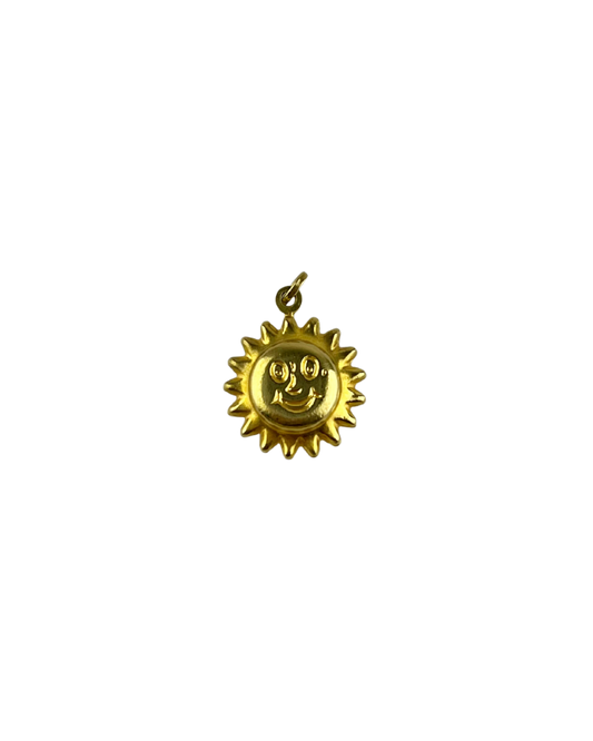 Sun Pendant in 9ct Yellow Gold