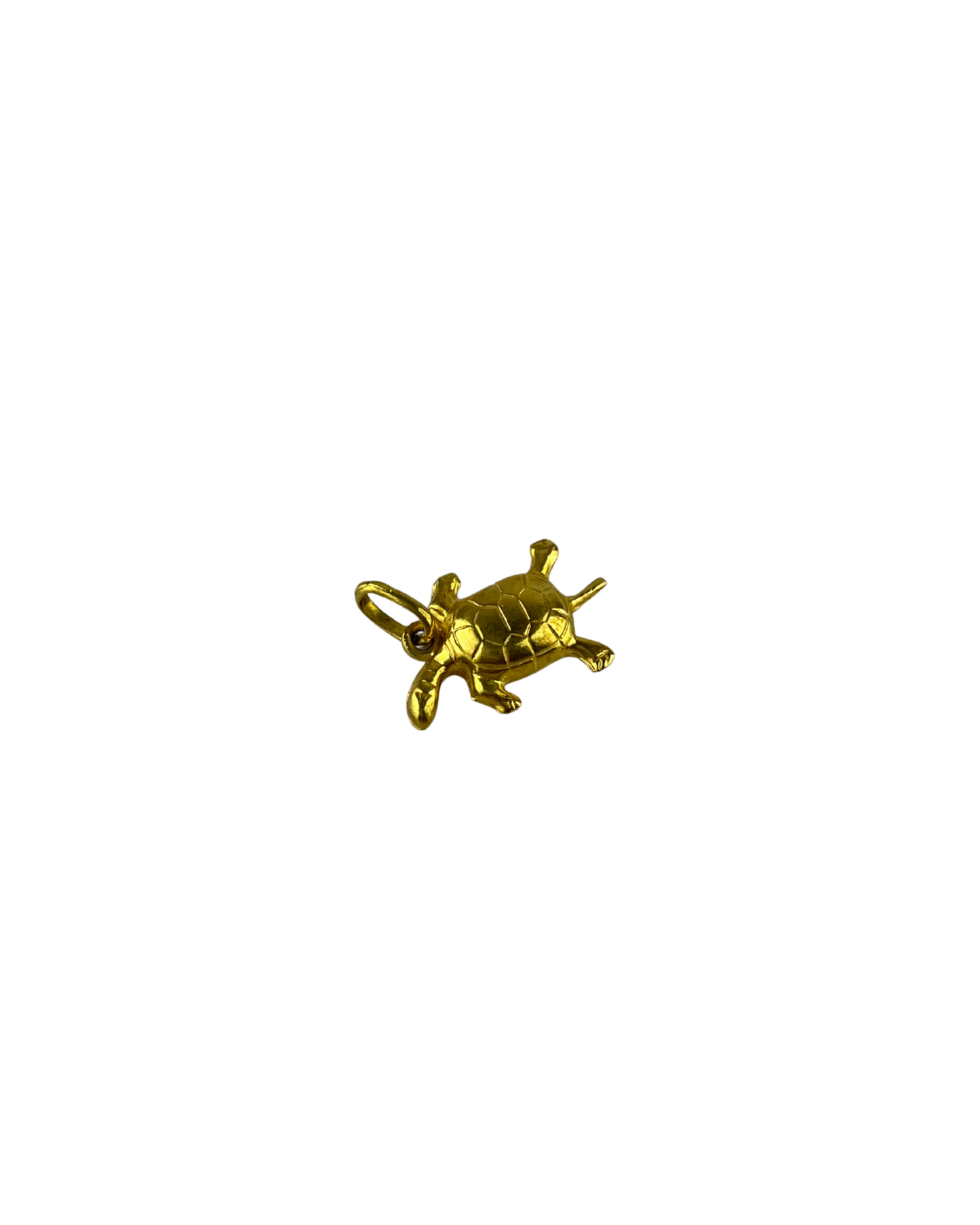 Turtle Pendant in 9ct Yellow Gold