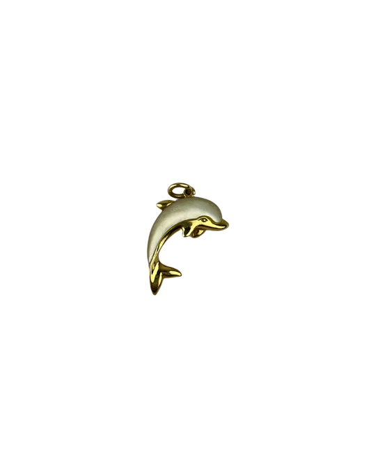 Dolphin Pendant in 9ct Yellow Gold