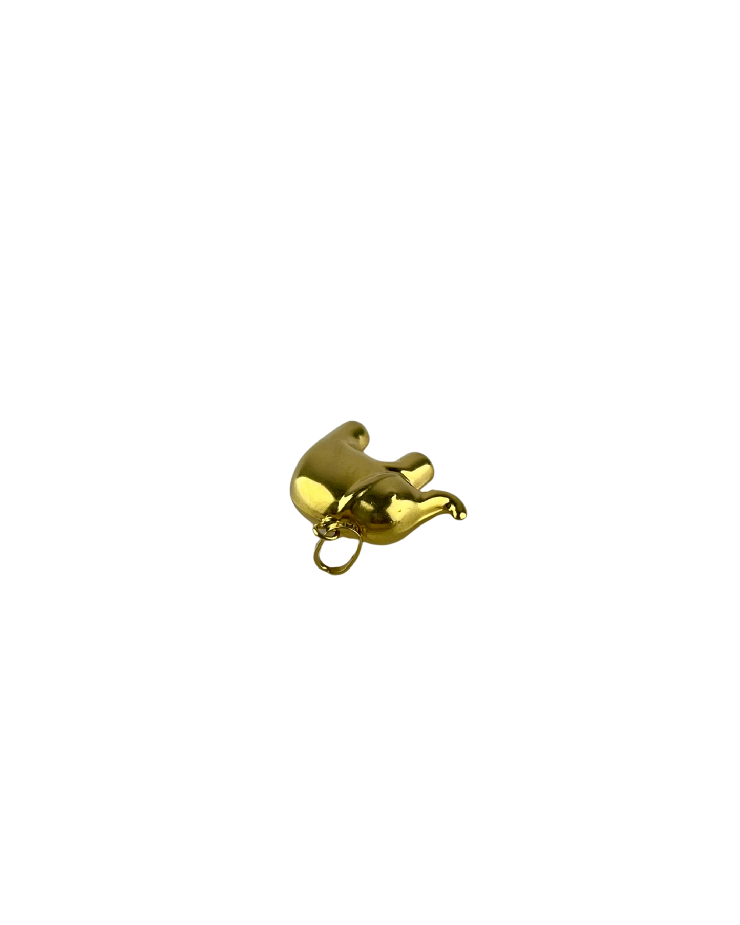 Elephant Pendant in 9ct Yellow Gold