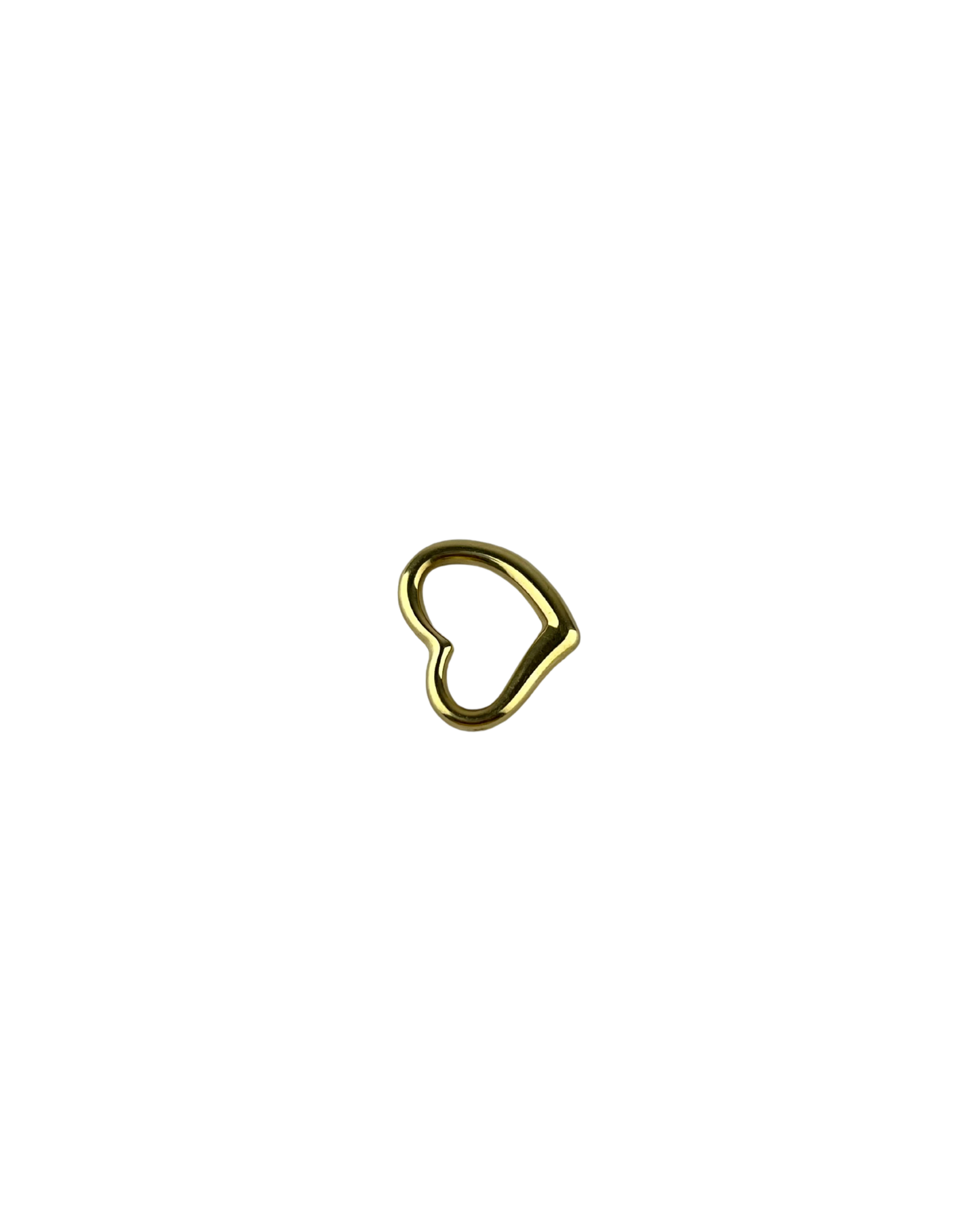 Loop Heart Pendant in 9ct Yellow Gold